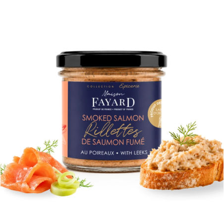 MAISON FAYARD ριγιέτ καπνιστού σολομού 90gr
