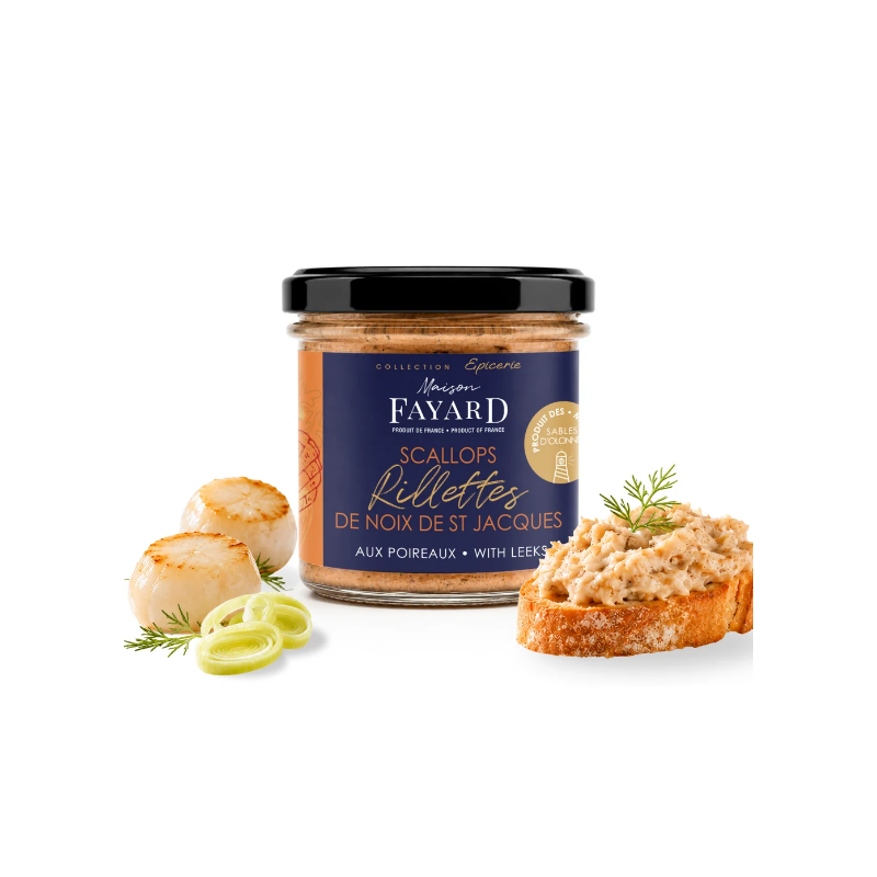 MAISON FAYARD ριγιέτ χτενιών με πράσο 90gr