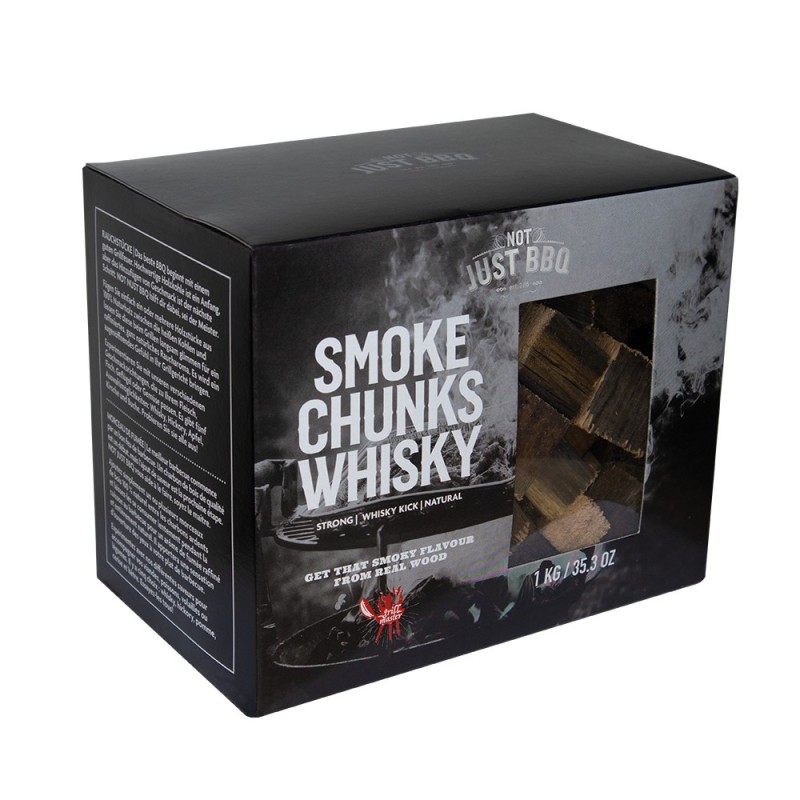 Not Just BBQ Smokingwood Whisky Chunks 1kg