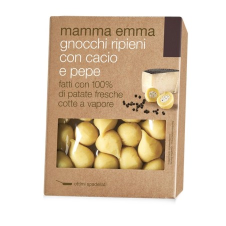 MAMMA EMMA νιόκι γεμιστό με τυρί και μαύρο πιπέρι 350gr