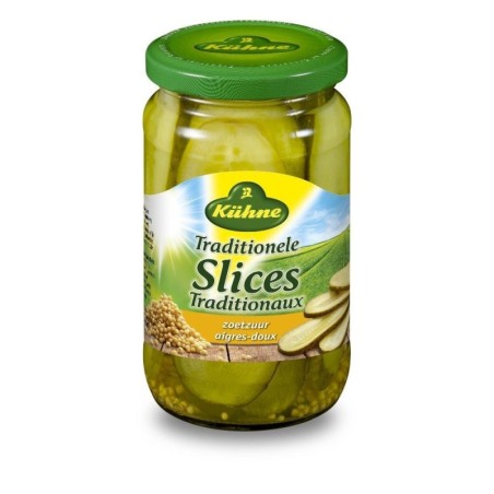 KUHNE ΤΟΥΡΣΙ ΑΓΓΟΥΡΙ σε Μακρόστενα κομμάτια 185gr (330gr)