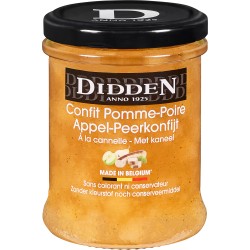 DIDDEN Chutney με μήλο, αχλάδι και κανέλα 220gr