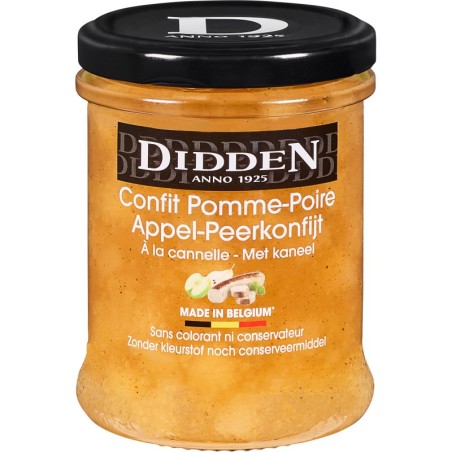 DIDDEN Chutney με μήλο, αχλάδι και κανέλα 220gr