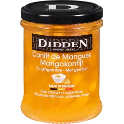 DIDDEN Chutney με μάνγκο και ginger 220gr