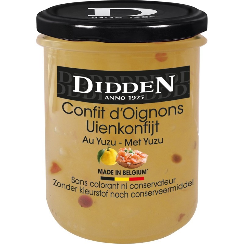 DIDDEN Chutney με κρεμμύδι και Yuzu 220gr
