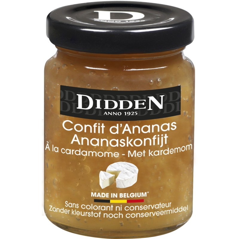 DIDDEN Chutney με ανανά και κάρδαμο 105gr