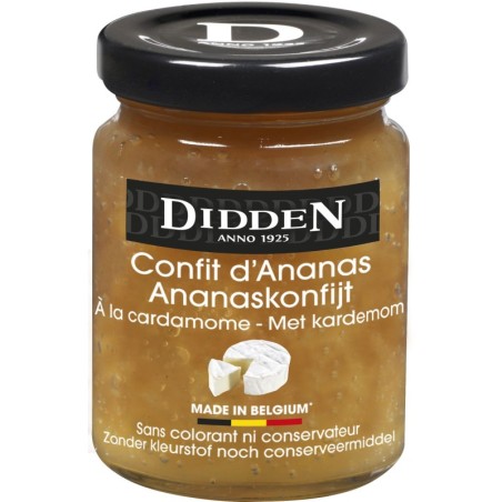 DIDDEN Chutney με ανανά και κάρδαμο 105gr