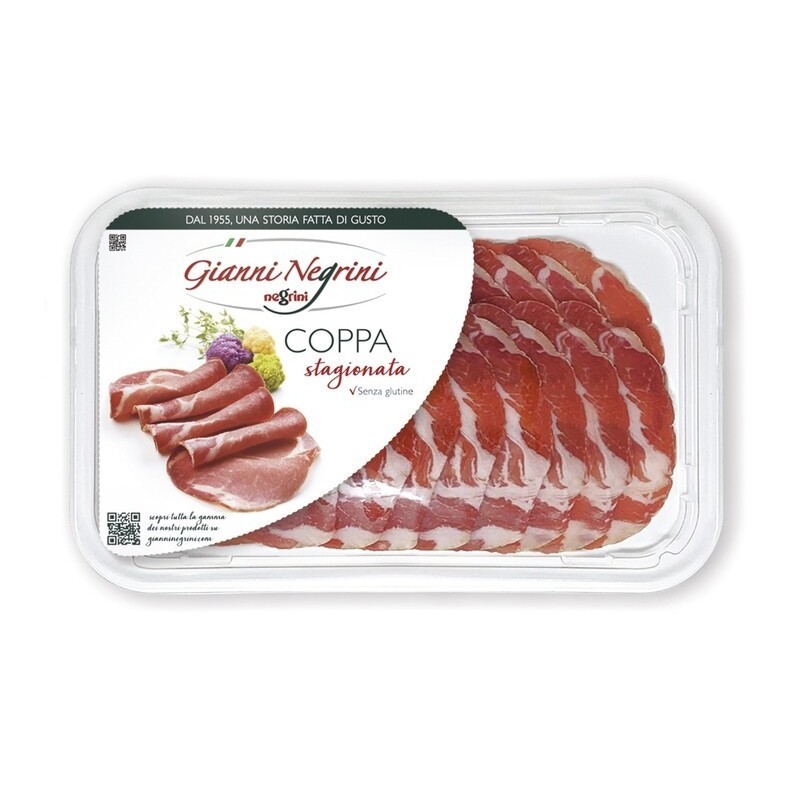 NEGRINI Coppa Stagionata Affettata 80 gr
