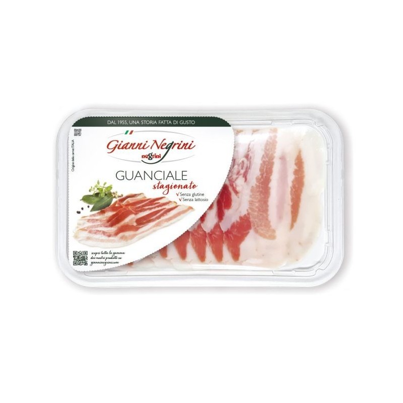 NEGRINI guanciale affettato 80gr