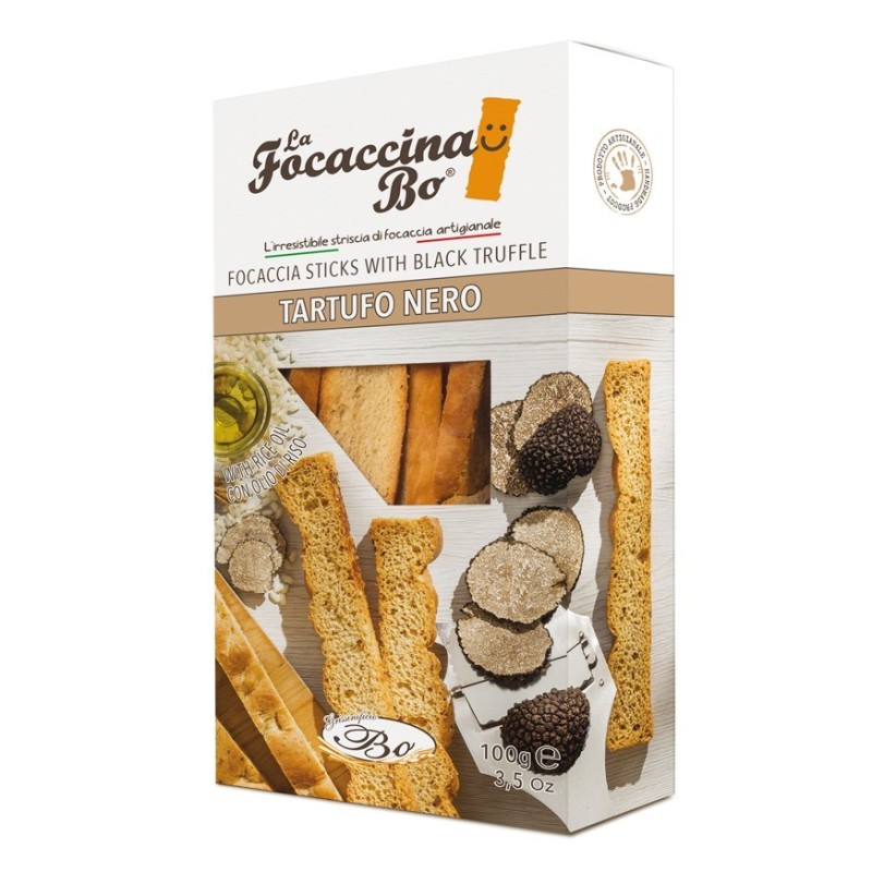 BO Focaccia Μαύρη Τρούφα 100g