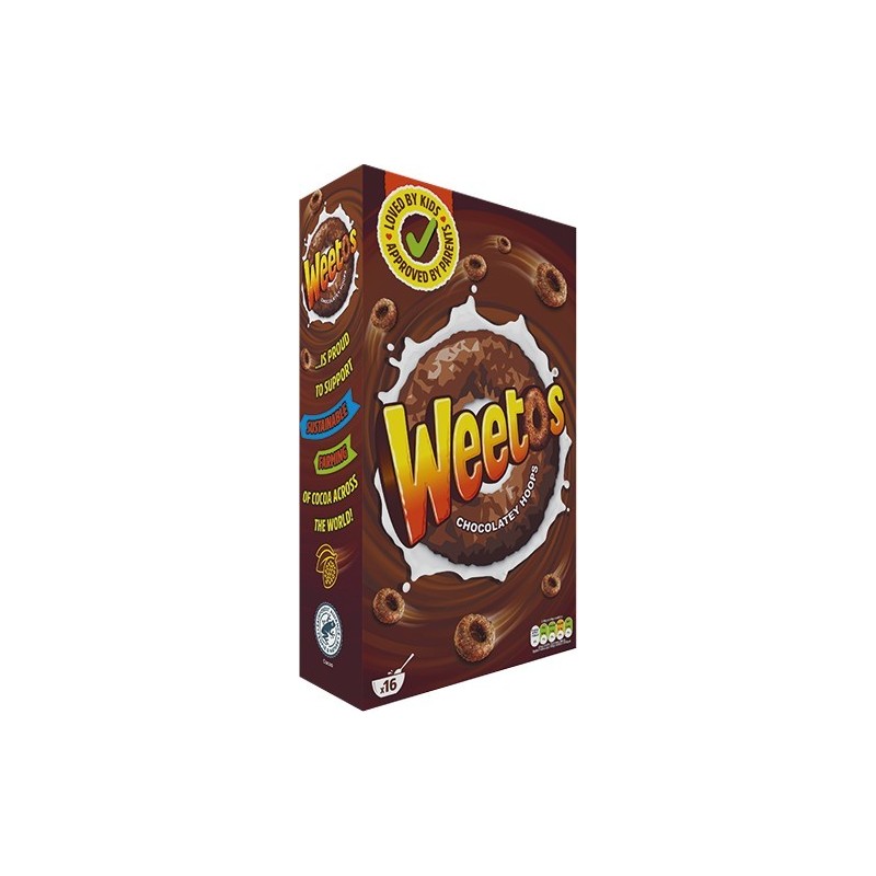 Weetabix Weetos Chocolatey Hoops 420gr