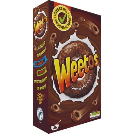 Weetabix Weetos Chocolatey Hoops 420gr