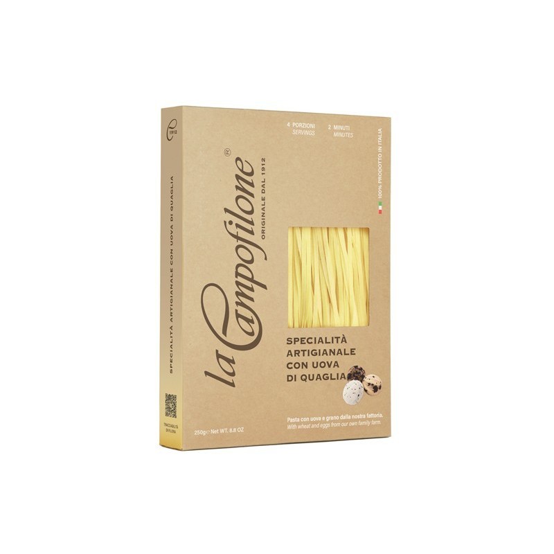 CAMPOFILONE Fettuccine με αυγα ορτυκιού 250gr