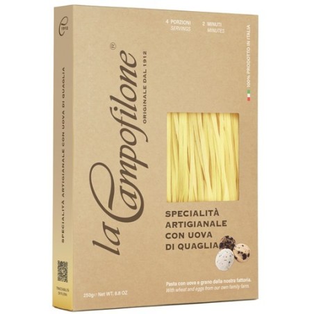 CAMPOFILONE Fettuccine με αυγα ορτυκιού 250gr