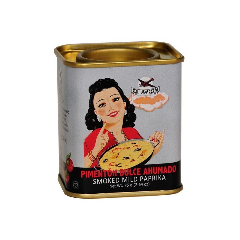 EL AVION vintage smoked Paprika mild 75gr