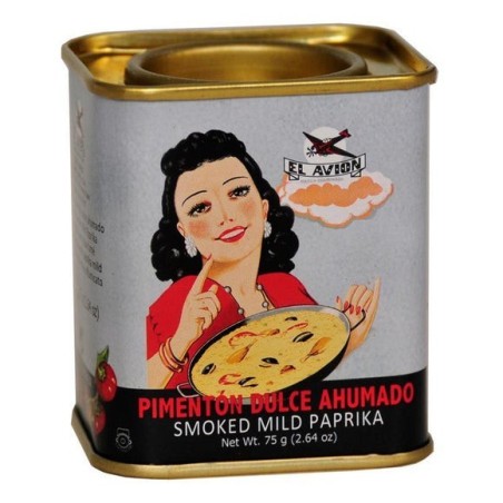 EL AVION vintage smoked Paprika mild 75gr