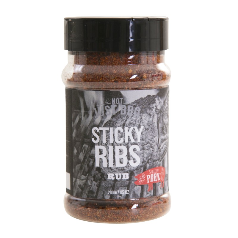 NOT JUST BBQ Rub STICKY RIBS  180 gr.
