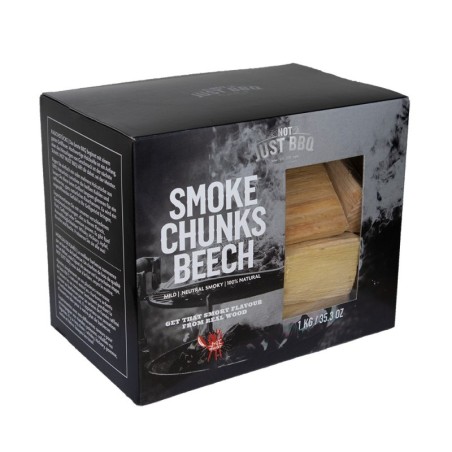 NOT JUST BBQ Smokingwood Beech chunks 1kg