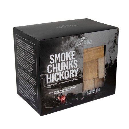 NOT JUST BBQ Smokingwood Hickory chunks 1kg