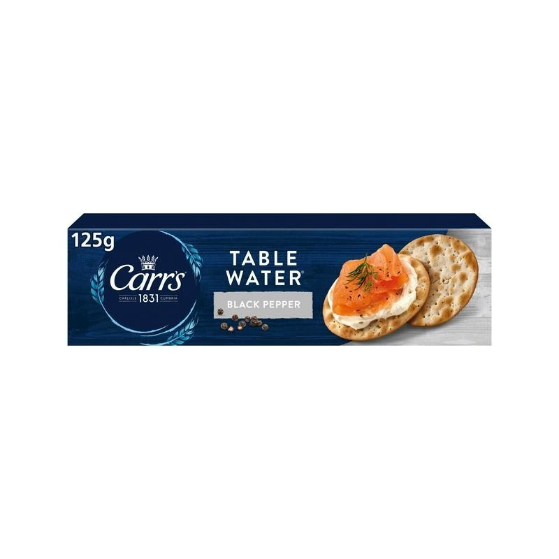 CARR'S Table Water Black Pepper 125gr