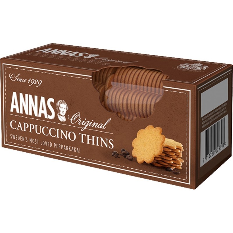 ANNAS Original Capuccino Thins 150gr