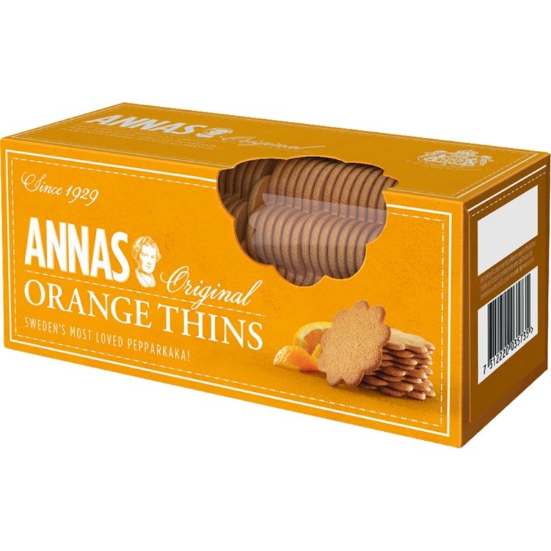 ANNAS Original Orange Thins 150gr