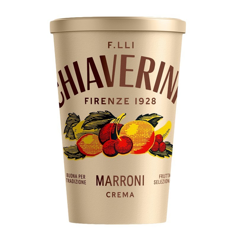 CHIAVERINI κρέμα κάστανο 400gr