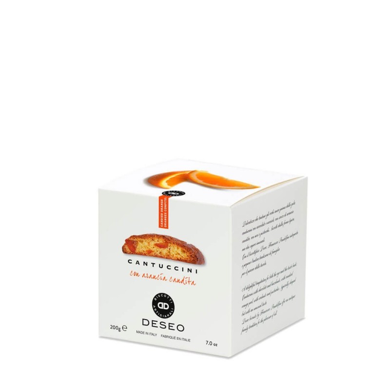 DESEO CANTUCCINI καραμελωμένο πορτοκάλι 200gr