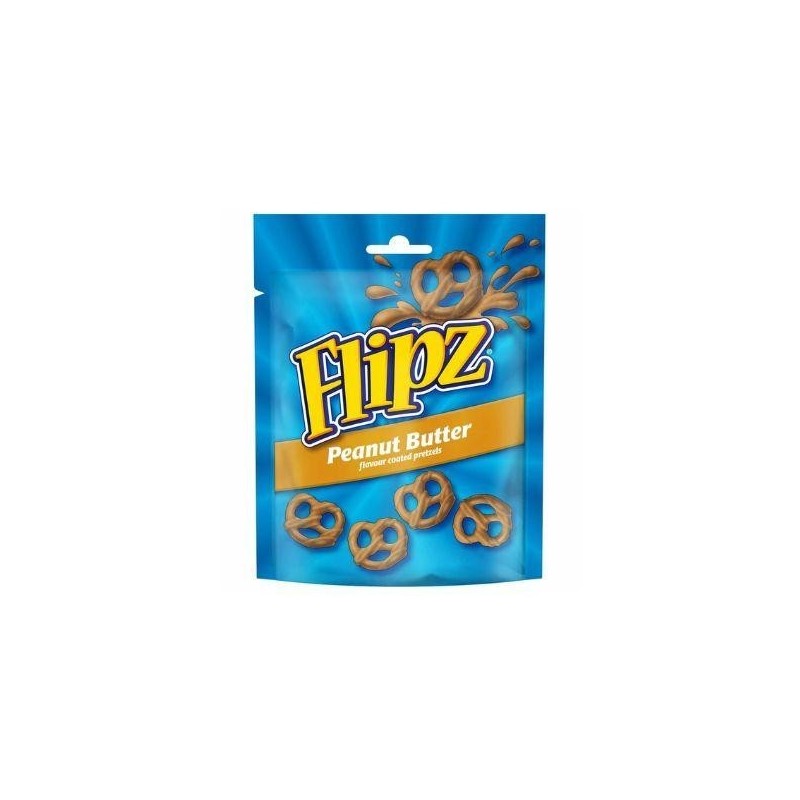 FLIPZ Pretzels Peanut butter 90gr