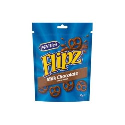 FLIPZ Pretzels Milk Chocolate 90gr