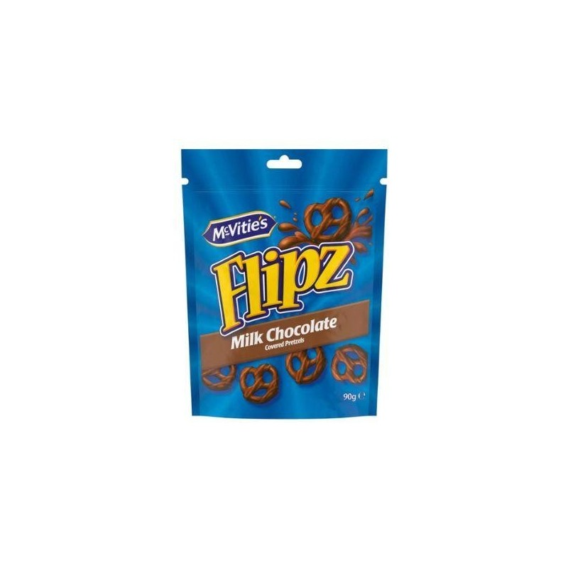 FLIPZ Pretzels Milk Chocolate 90gr