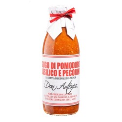Don Antonio – Sugo di pomodoro pecorino e basilico 500ml