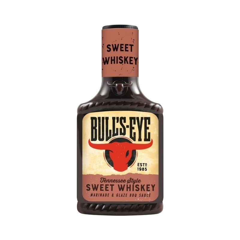 BULLS EYE BBQ Sauce Sweet Whiskey 300ml