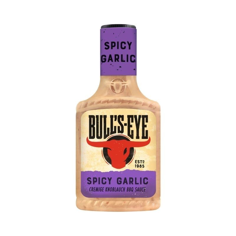 BULLS EYE BBQ Sauce Spicy Garlic BBQ Sauce 300ml