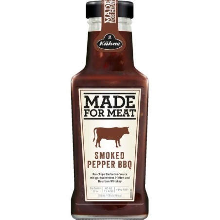 KUHNE Made for Meat BBQ Smoked Pepper 235ml