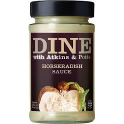 Atkins and Potts Sauce Horseradish 185g