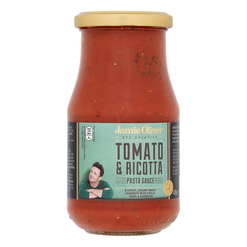 JAMIE OLIVER Sauce Τομάτα - Ρικότα 400g