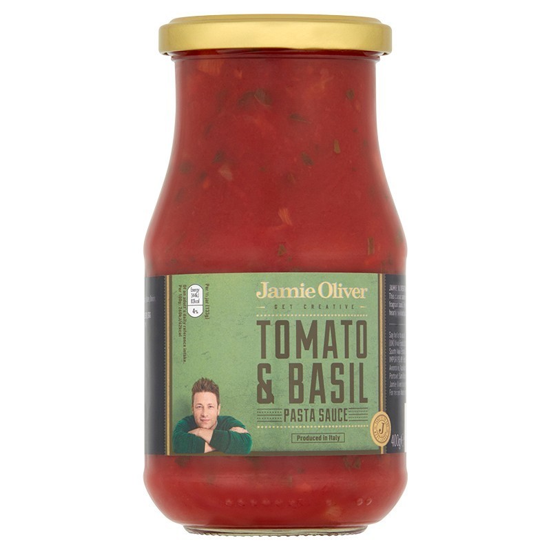 JAMIE OLIVER Sauce Τομάτα - Βασιλικός 400g
