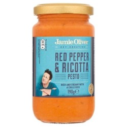 JAMIE OLIVER Pesto Red Pepper & Ricota 190g