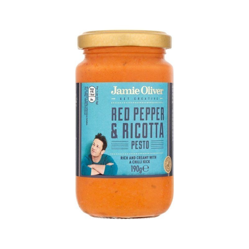 JAMIE OLIVER Pesto Red Pepper & Ricota 190g