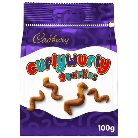 Cadbury Curly Wurly Squirlies Bag 100gr