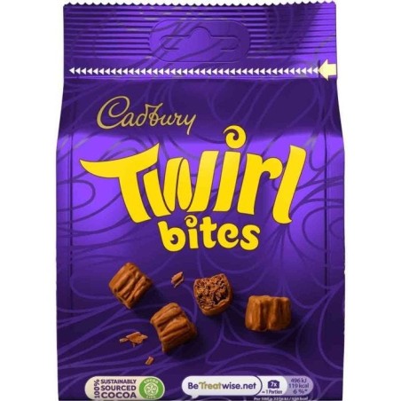 Cadbury Twirl Bites Bag 100gr