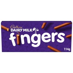 CADBURY Milk Chocolate Fingers 114g