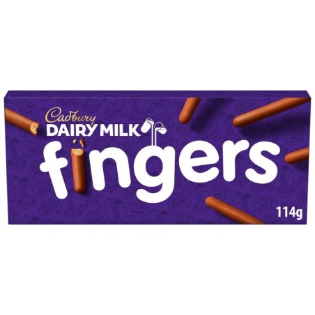 CADBURY Milk Chocolate Fingers 114g