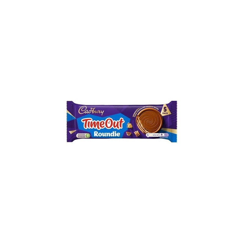 Cadbury Time Out 5 pack Roundie 150gr