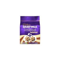 Cadbury Dairy Milk & White Giant buttons TWISTED 100gr