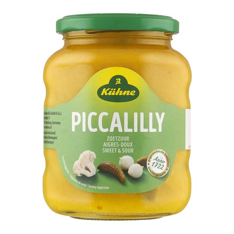 KUHNE Piccalilly Sweet and Sour 360gr