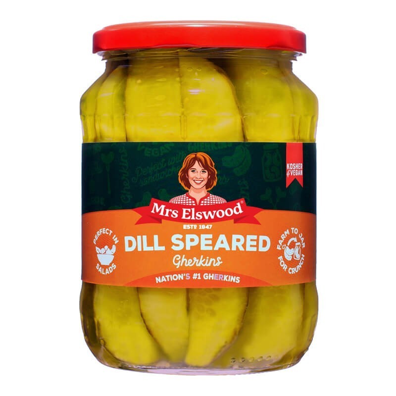 Mrs Elswood αγγουράκια τουρσί με άνιθο 670gr