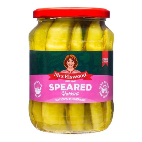 Mrs Elswood αγγουράκια τουρσί κομμένα σε λωρίδες (SPEARED) 670gr