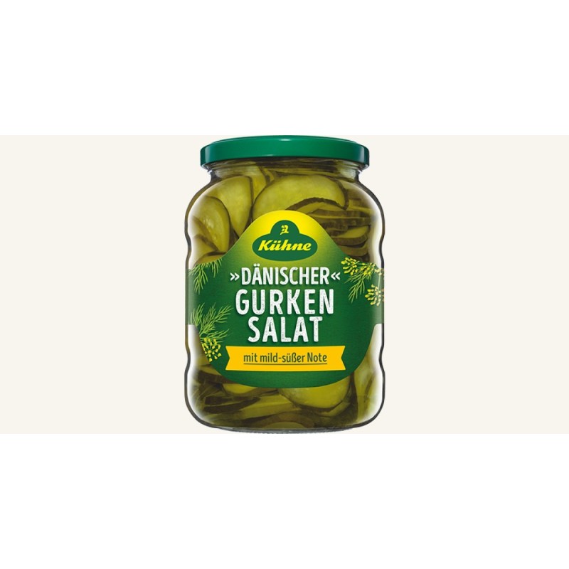 KUHNE Δανέζικα Αγγουράκια σε φέτες 185gr (330gr)